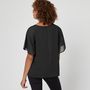 Voir la diapositive 2 : IN EXTENSO Blouse manches courtes femme