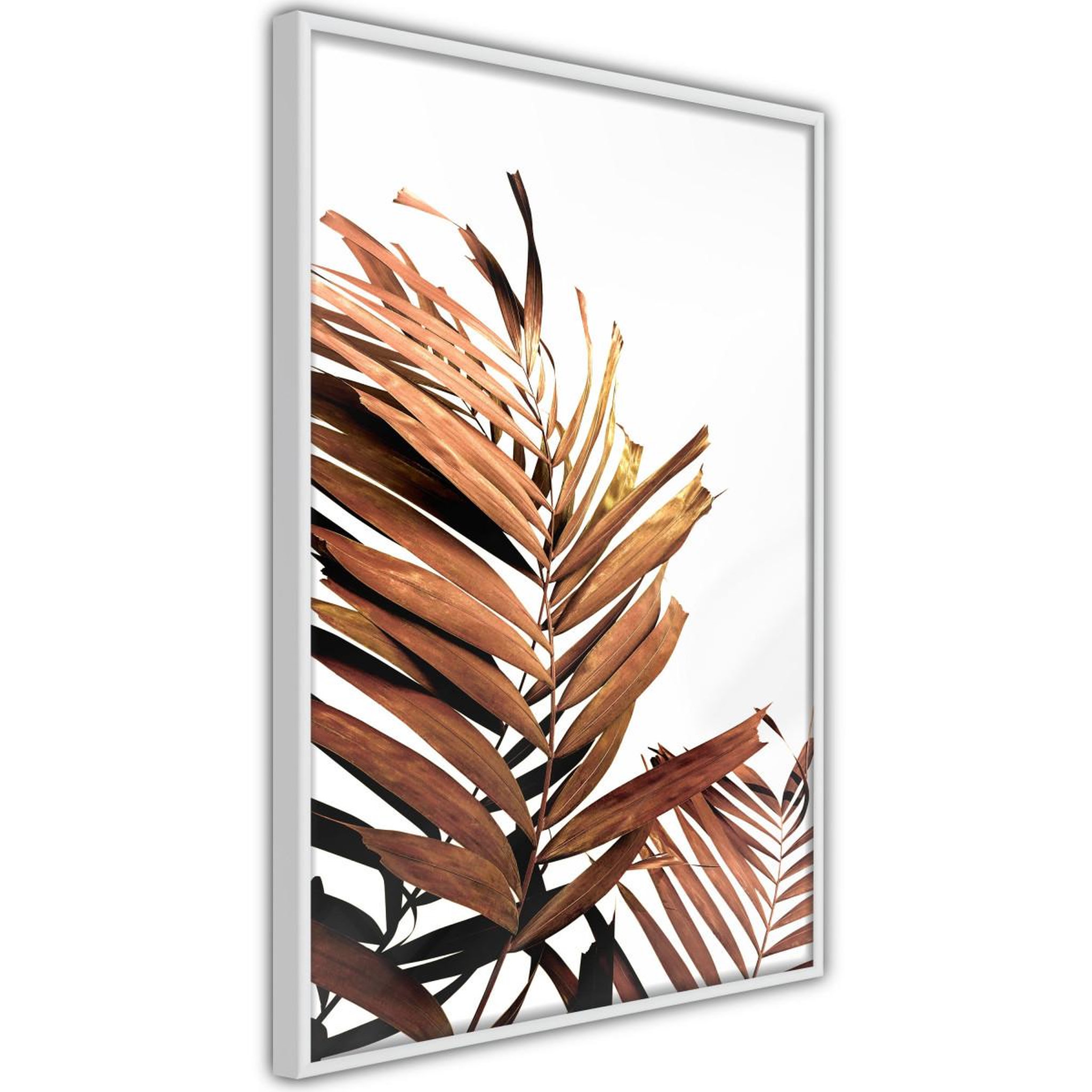 Paris Prix Affiche murale encadrée  copper palm