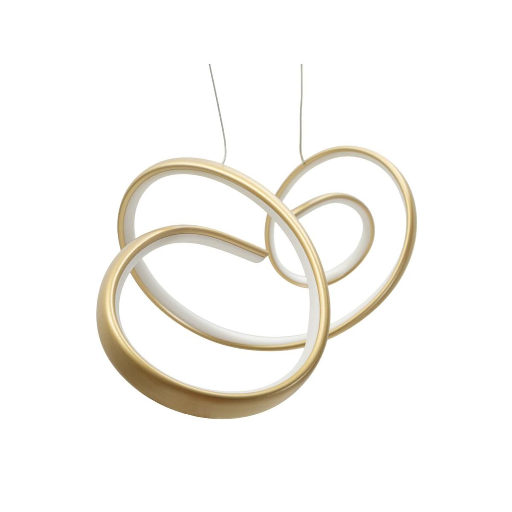 Voir la diapositive 2 : Paris Prix Suspension led design  uter  120cm or