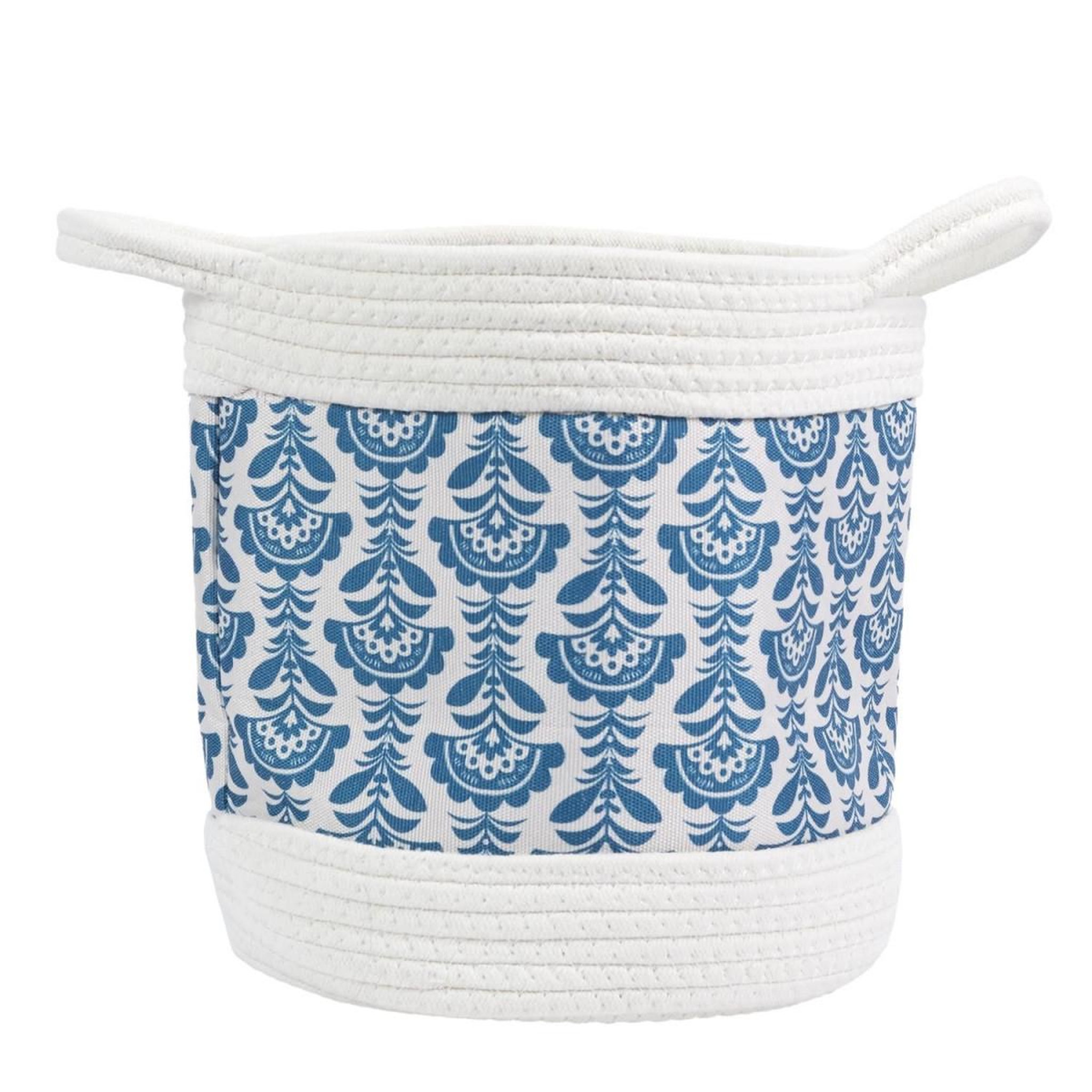Voir la diapositive 3 : The Home Deco Factory Lot de 3 paniers de rangement  jaïpur  31cm bleu