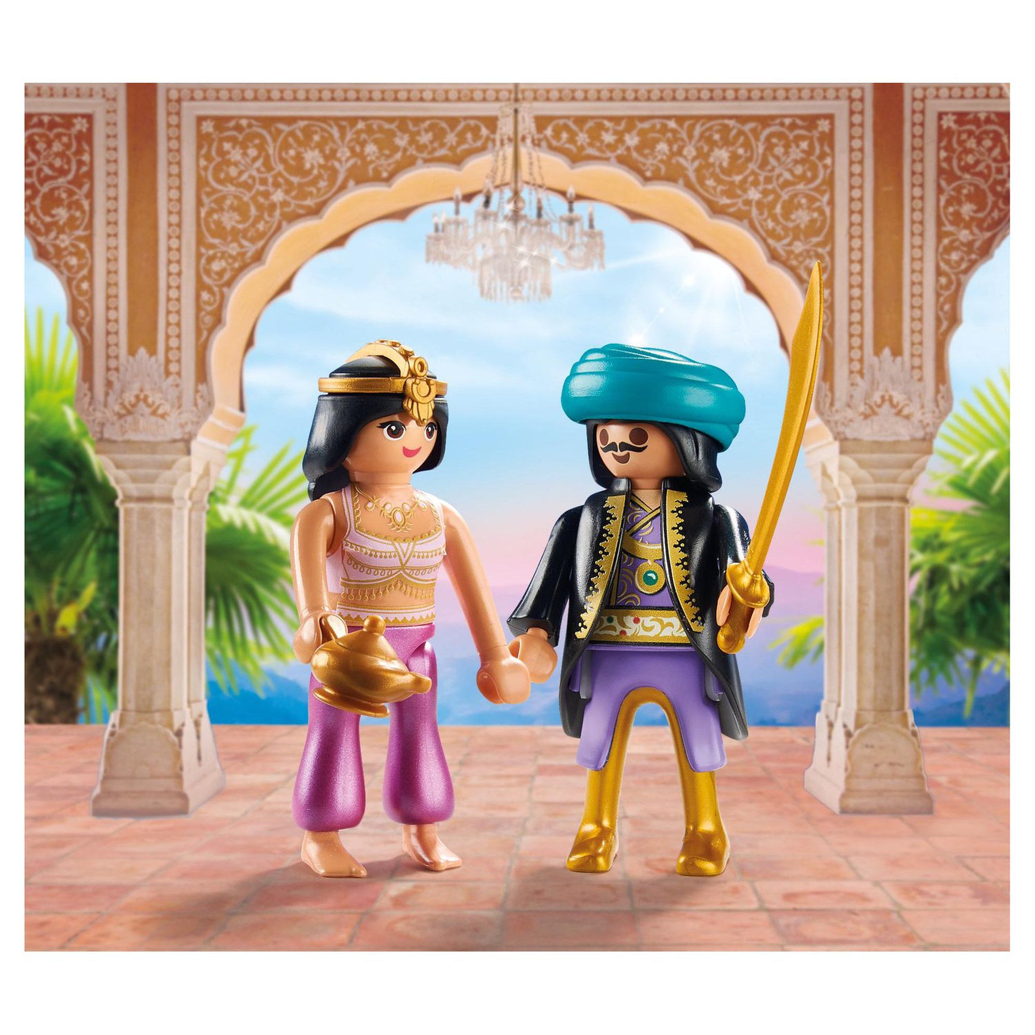 Voir la diapositive 3 : PLAYMOBIL 70821 - Duo Couple oriental