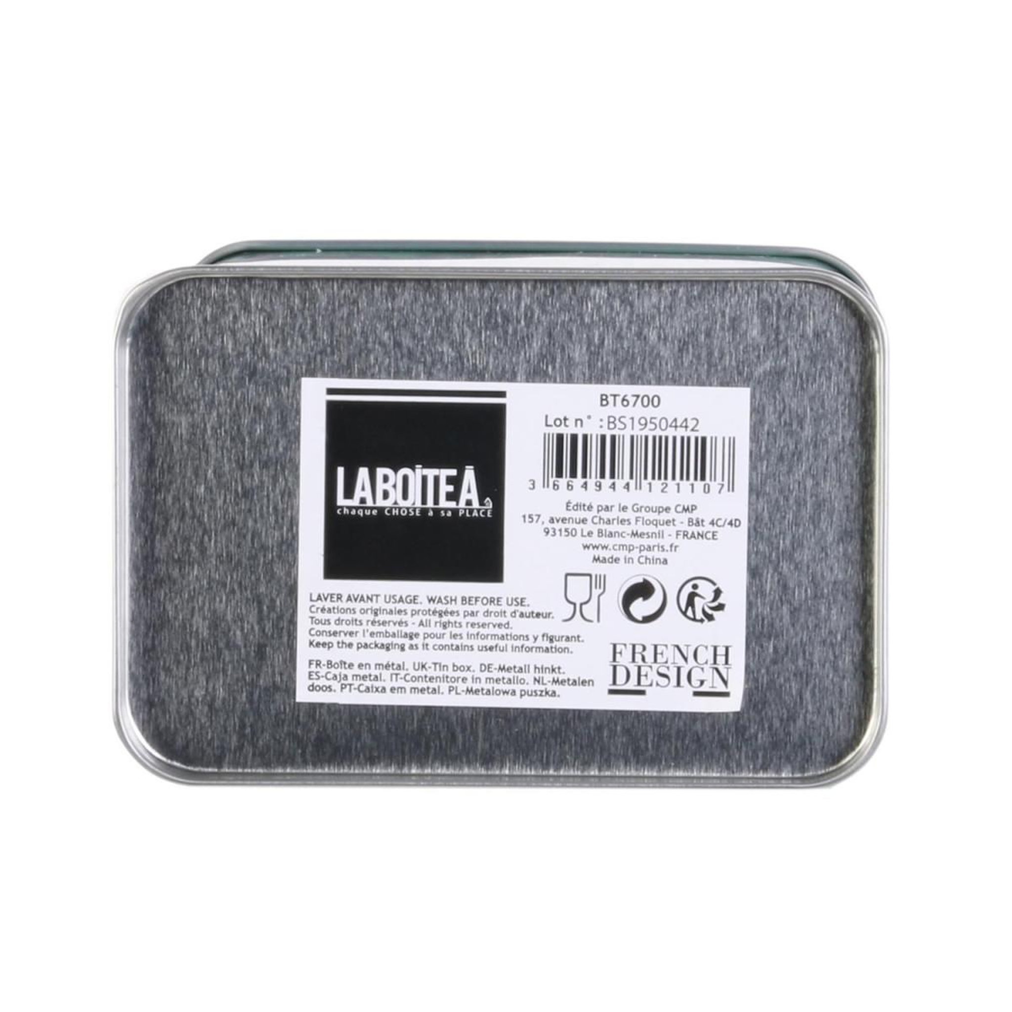 Voir la diapositive 3 : COOK CONCEPT Boîte de conservation  ma boîte à bouillons  10cm vert