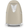 Voir la diapositive 2 : SMEG Bouilloire KLF03MLMEU Années 50 Beige lin