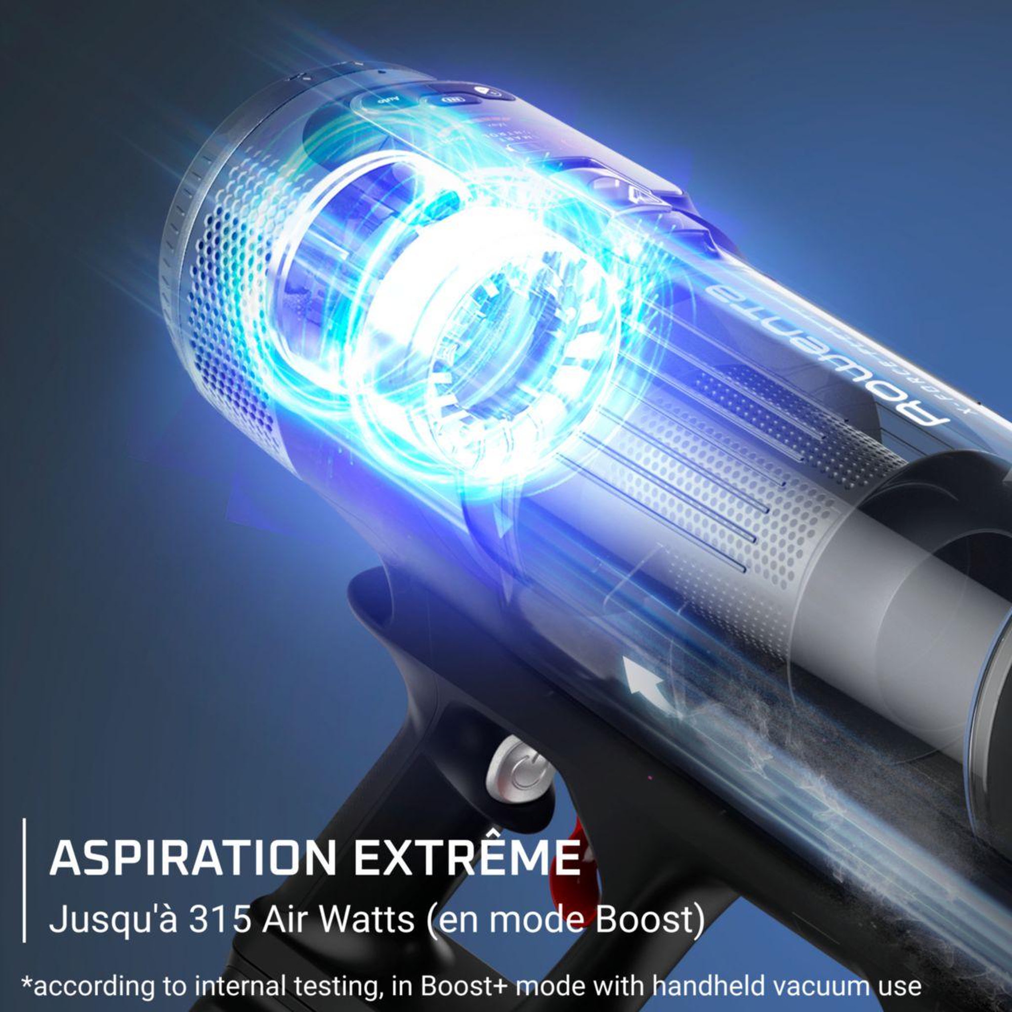 Voir la diapositive 4 : ROWENTA Aspirateur balai x-force flex 16.60 rh9c71e0
