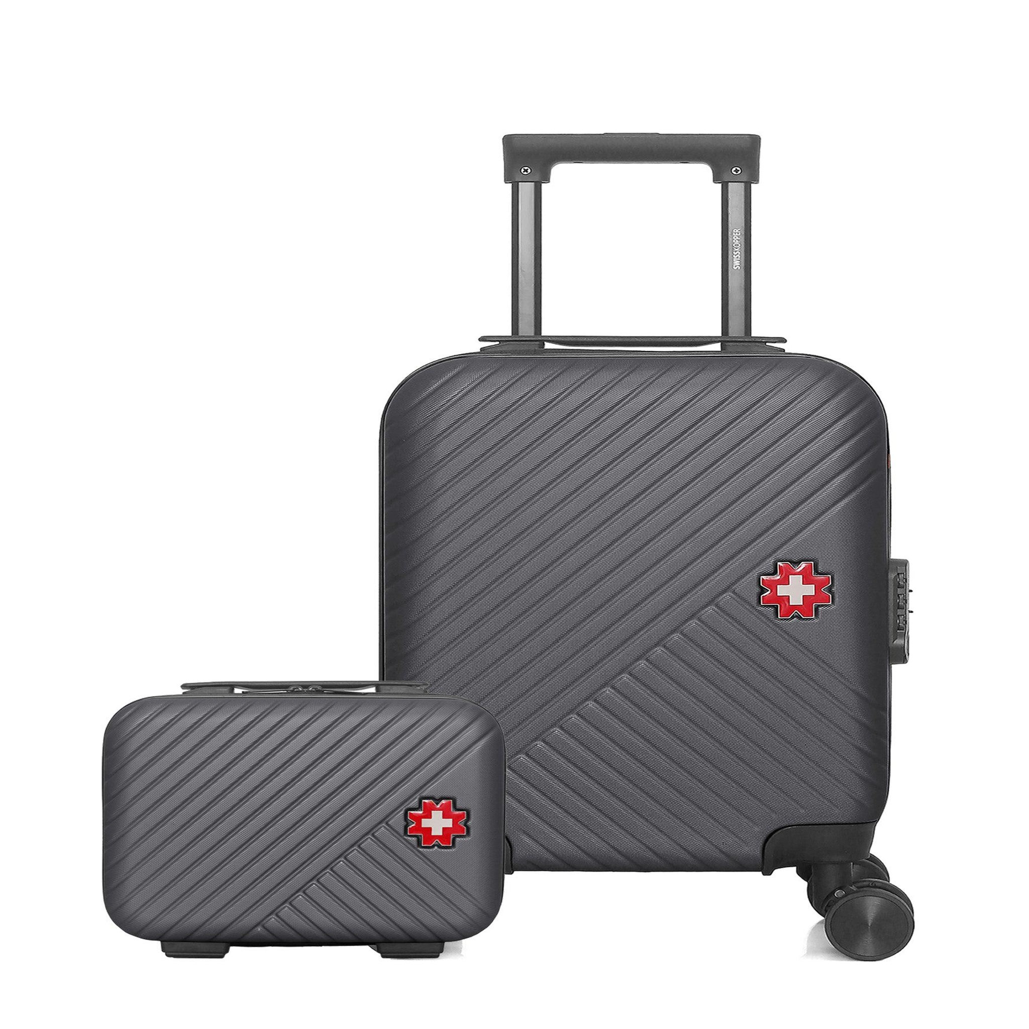SWISS KOPPER Swiss kopper  -  lot de 2  -  valise cabine xxs et vanity spiez