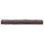 Voir la diapositive 4 : VIDAXL Coussins de plancher de palette lot de 2 Coton Anthracite
