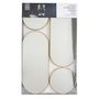 Voir la diapositive 3 : The Home Deco Factory Lot de 4 miroirs ronds et ovales - Doré