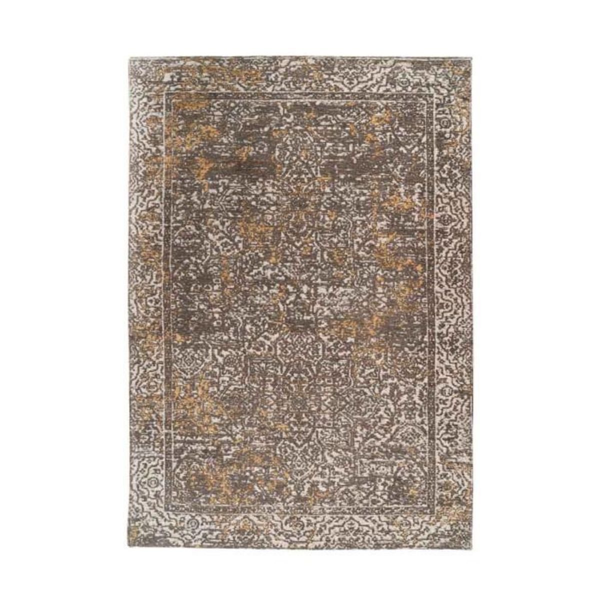 Paris Prix Tapis Tissé Oriental à Poils Plats  Davio  Beige