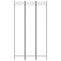 Voir la diapositive 3 : VIDAXL Cloison de separation 3 panneaux Blanc 120x220 cm Tissu