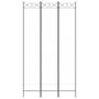 Voir la diapositive 3 : VIDAXL Cloison de separation 3 panneaux Blanc 120x220 cm Tissu
