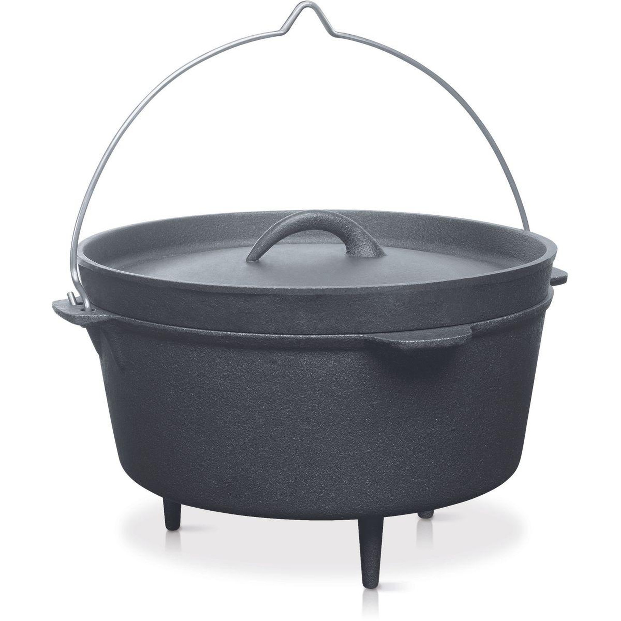 BARBECOOK Cocotte barbecue en fonte émaillée 3l bc-woo-6008
