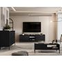 Voir la diapositive 5 : BEST MOBILIER Filipo - commode - noir - 130 cm