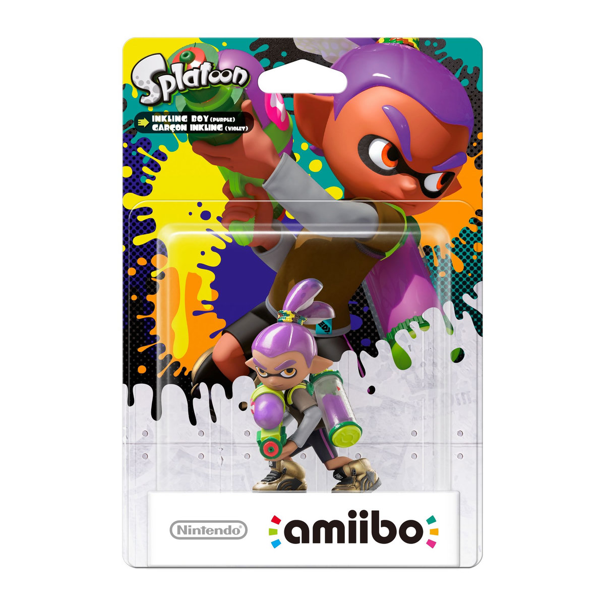 Figurin Amiibo - garçon Inkling (vrt néon) (WII U) au millur prix