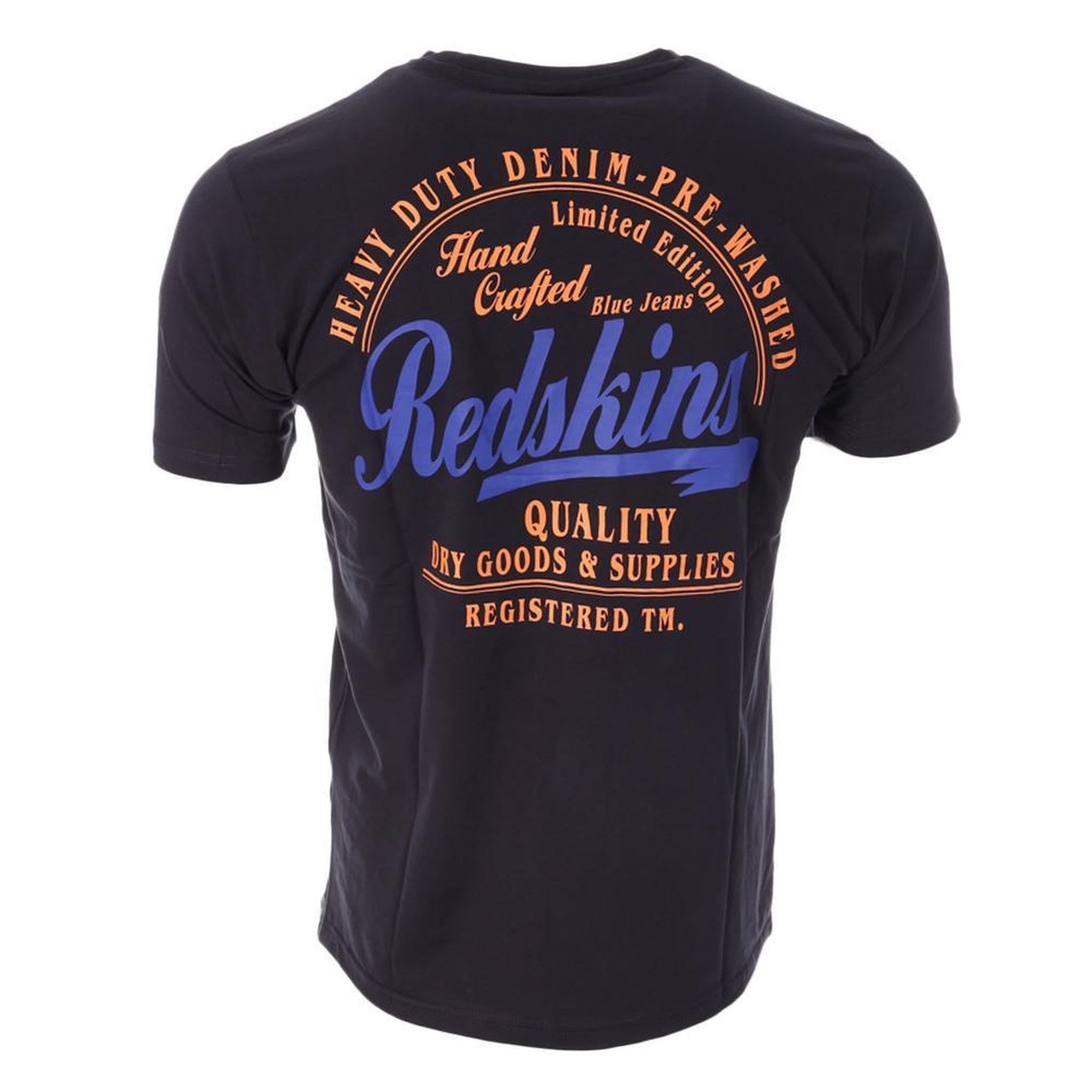 Voir la diapositive 2 : REDSKINS T-Shirt Noir Homme Redskins TS6214