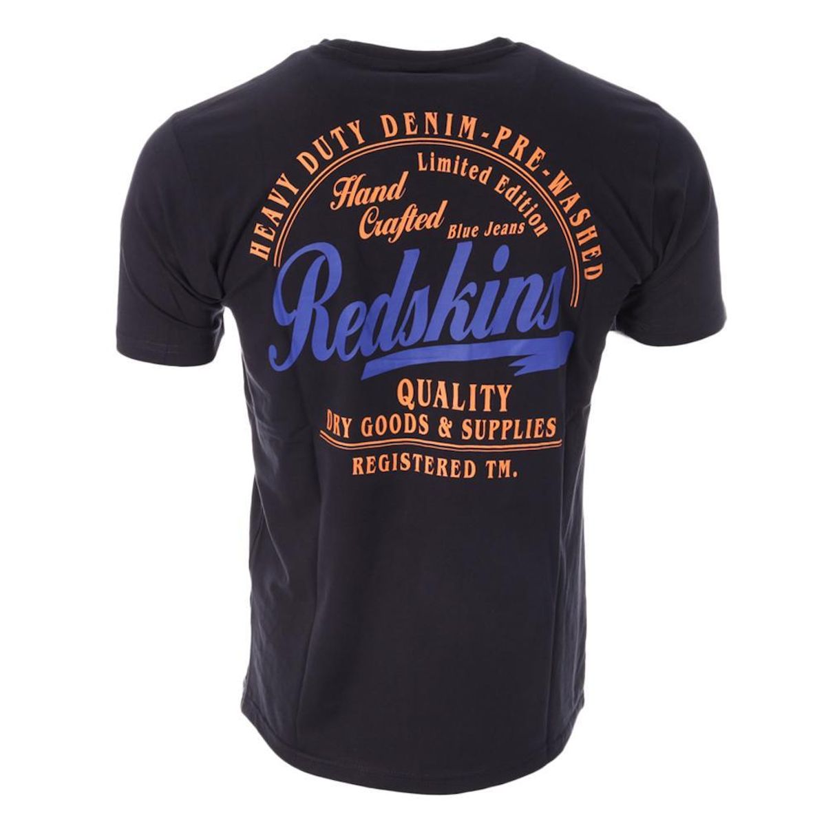 REDSKINS T Shirt Noir Homme Redskins TS6214