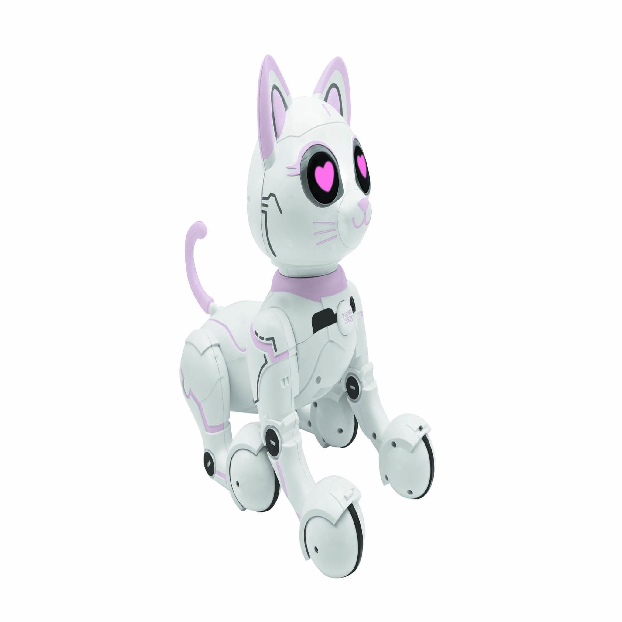 Voir la diapositive 3 : Lexibook Power Kitty  – Mon chat robot télécommandé programmable et tactile