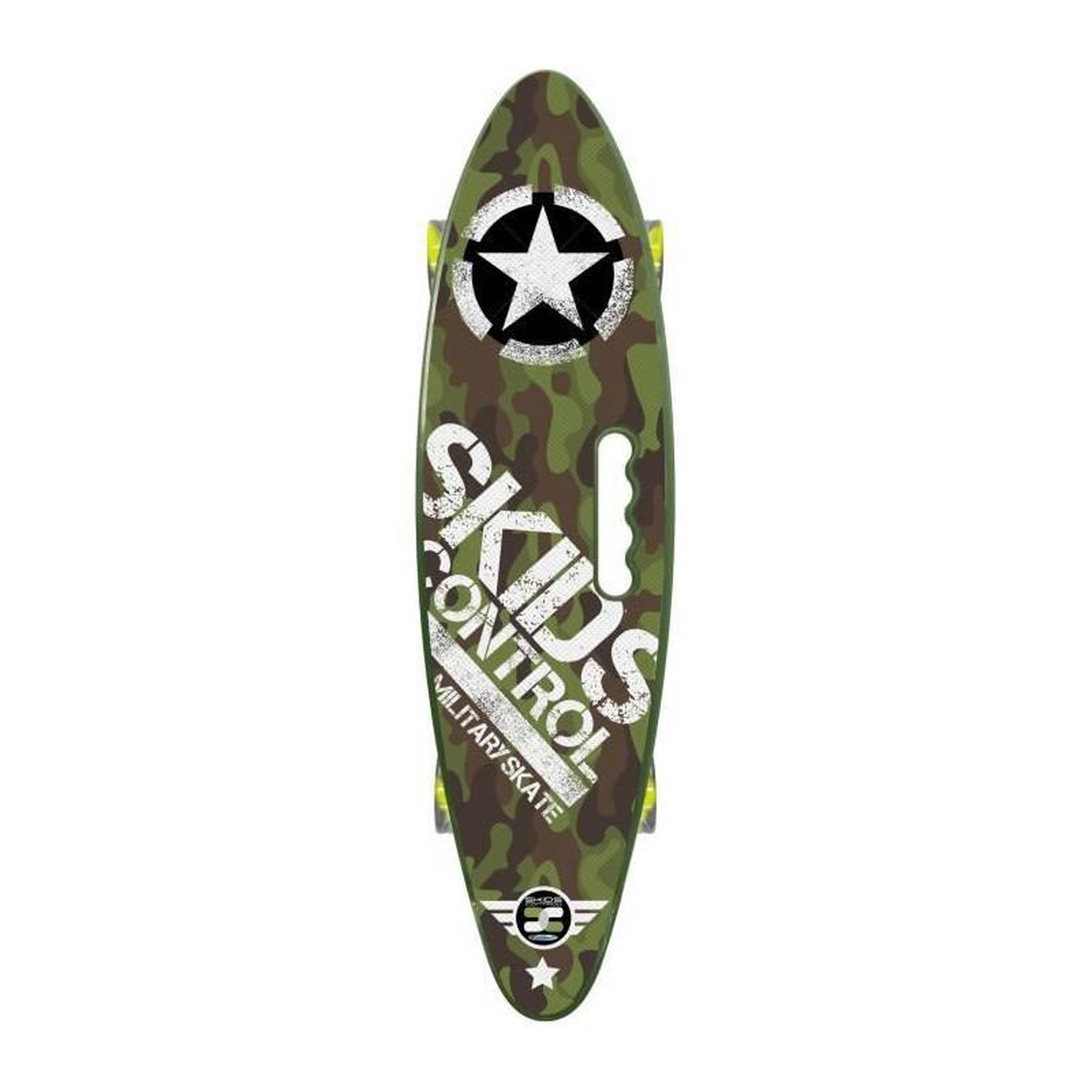 Voir la diapositive 1 : STAMP STAMP Skateboard 24 x 7 avec poignee Skids Control Military