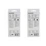 Voir la diapositive 6 : Fackelmann Lot de 2 boites de 50 pailles en papier rigide brun 15 cm Fackelmann Nature