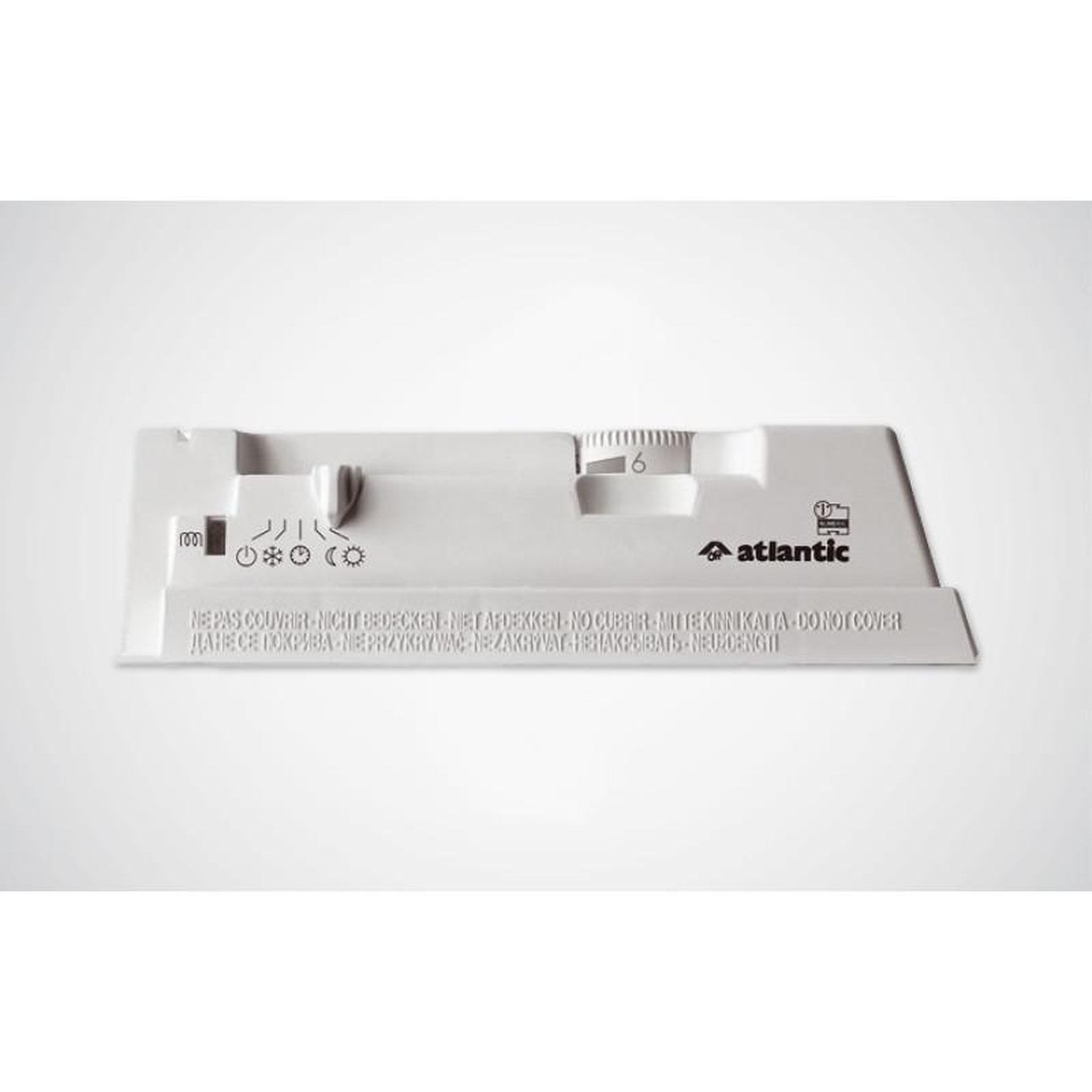 Voir la diapositive 2 : Atlantic Convecteur électrique F617 blanc 2000W ATLANTIC 561734
