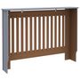 Voir la diapositive 5 : VIDAXL Cache-radiateur anthracite 112x19x81,5 cm MDF