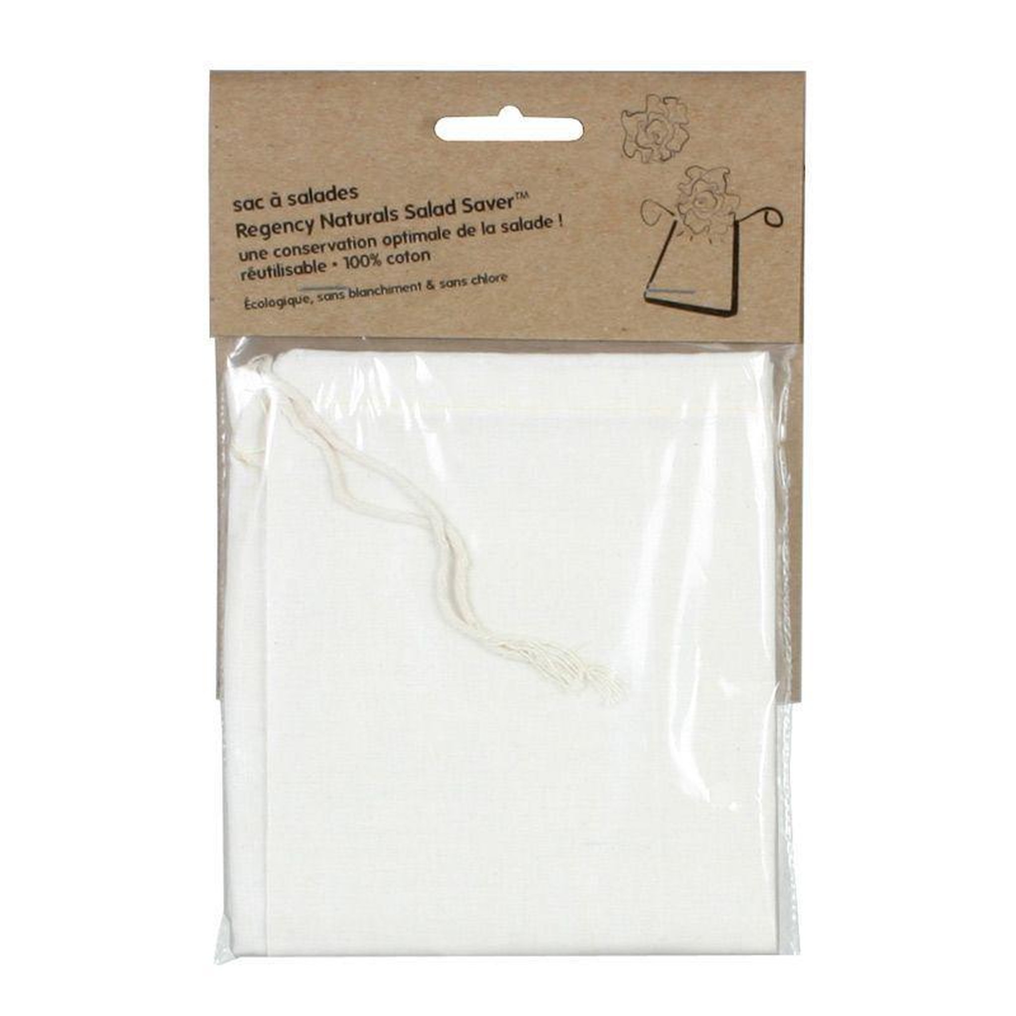 Voir la diapositive 2 : Chevalier Diffusion Sac à salades réutilisable