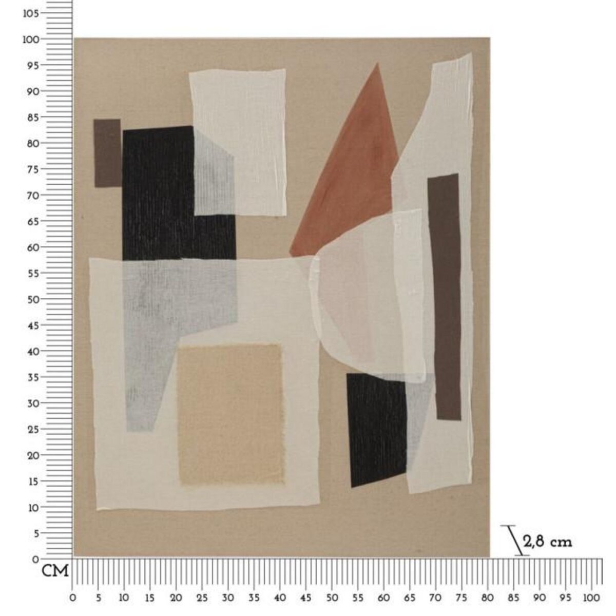 Paris Prix Toile Imprimée Déco  Redy  80x100cm Multicolore