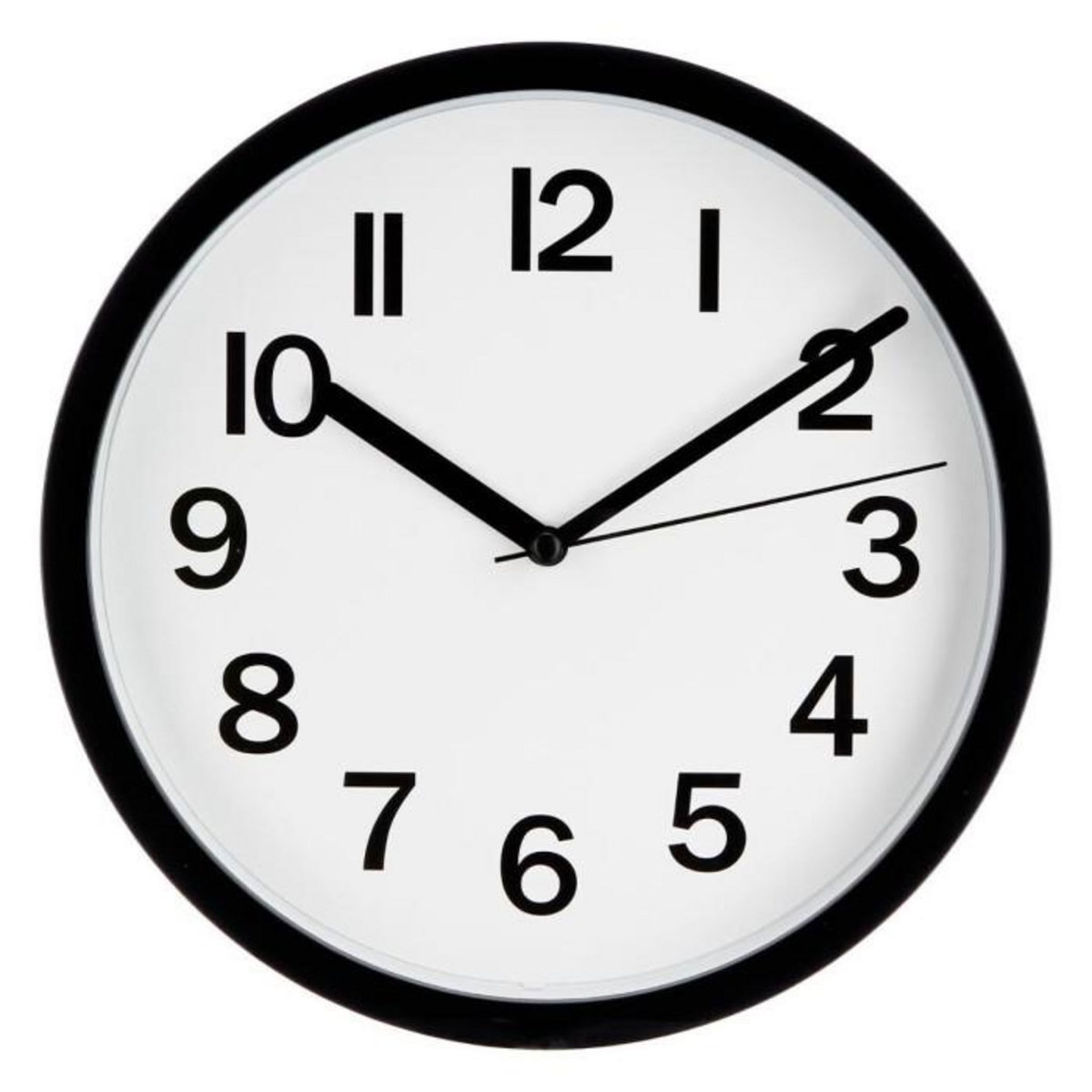 ATMOSPHERA Horloge Murale  Colors  22cm Noir