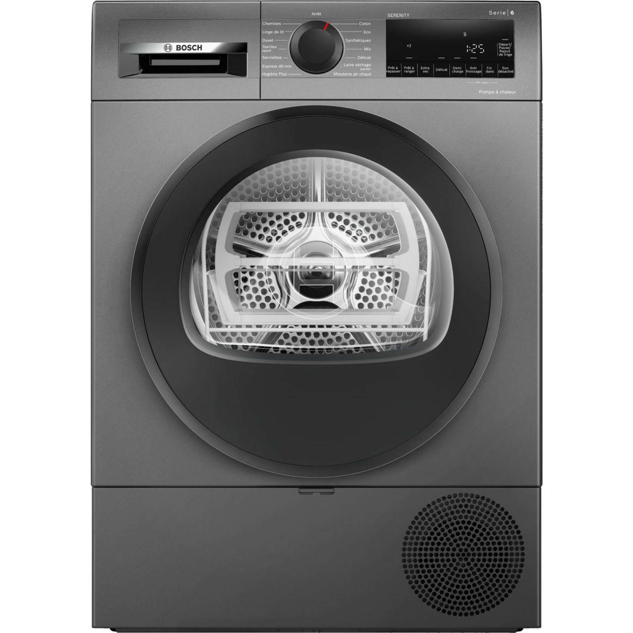 BOSCH Sèche linge pompe à chaleur wqg233dyfr