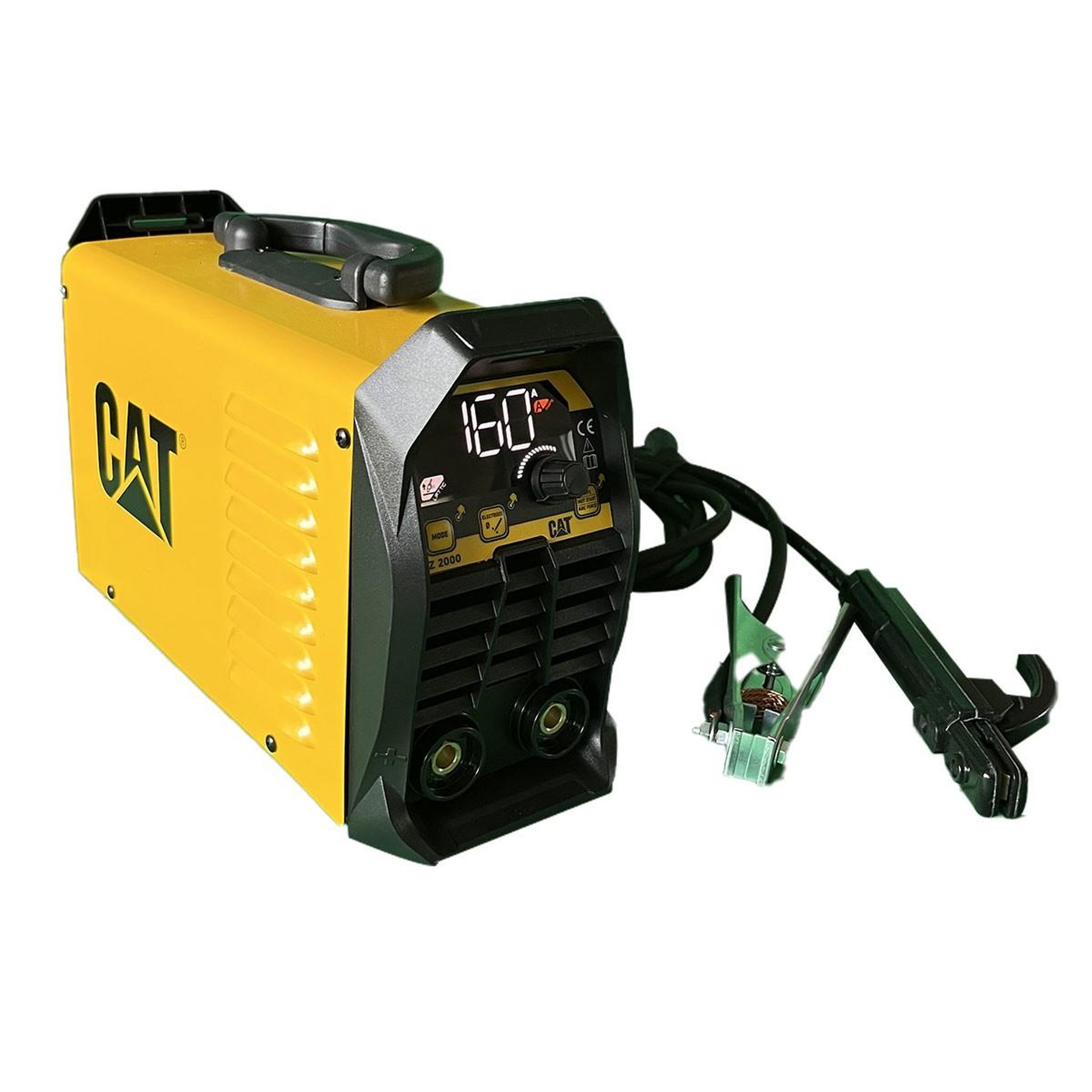 Voir la diapositive 2 : CAT Poste à souder inverter mma 160a ecran numérique electrodes ø1.6 - 4.0mm acier inox fonte réglage automatique intelligent cat
