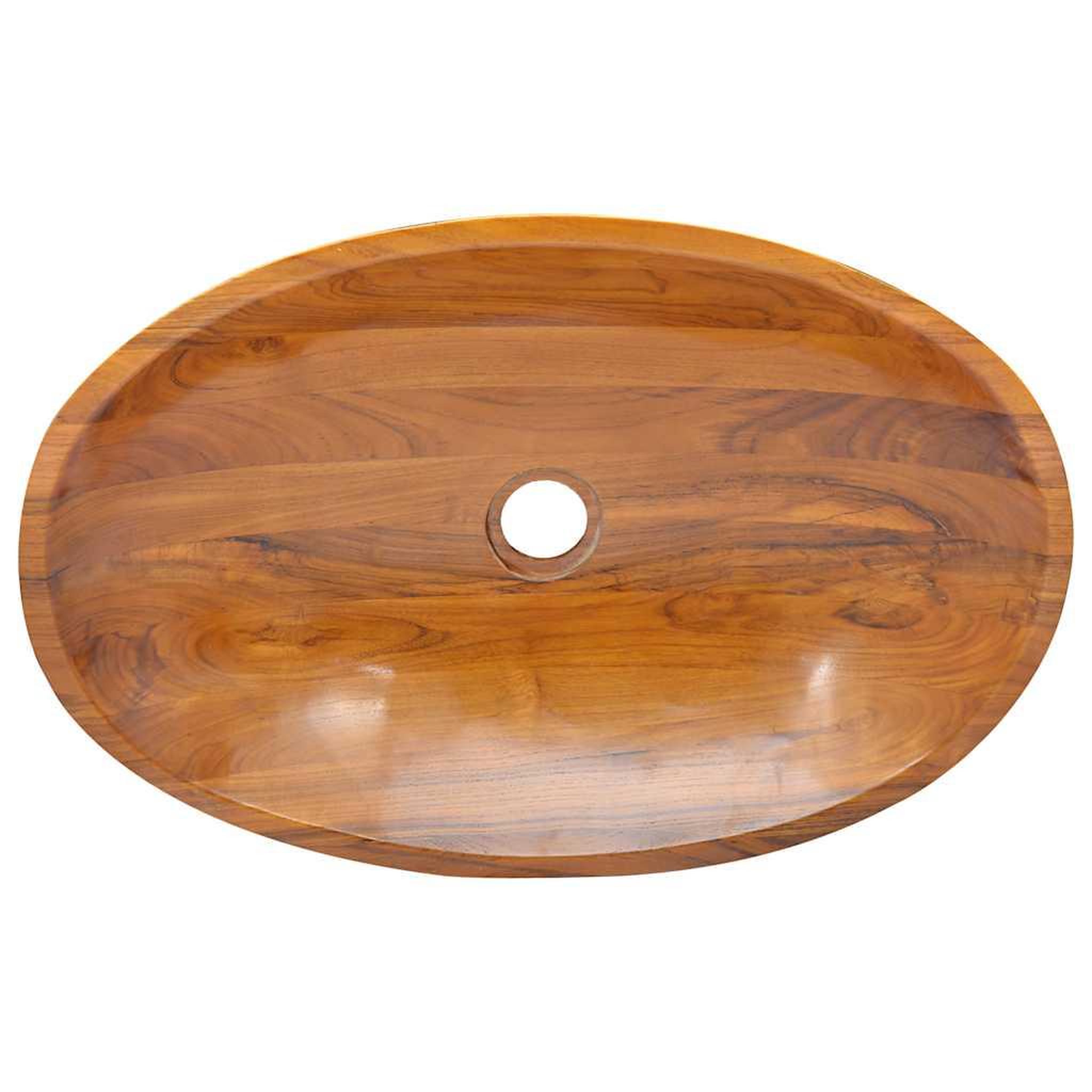 Voir la diapositive 5 : VIDAXL Lavabo bois de teck massif 60x40x10 cm
