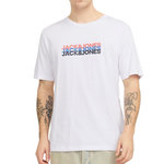 Jack & Jones T Shirt  Homme Jack & Jones Cyber. Coloris disponibles : Blanc
