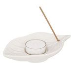 ATMOSPHERA Coffret Encens & Bougies  Chakra  22cm Blanc