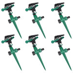VIDAXL Arroseurs a impulsion de jardin 6 pcs
