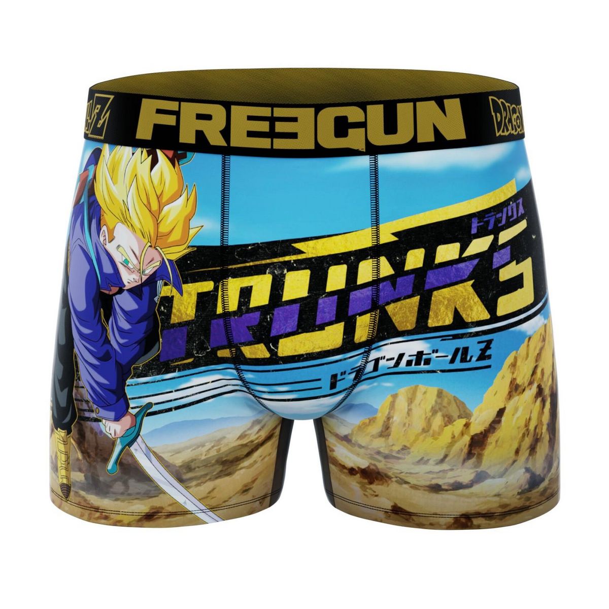 FREEGUN Lot de 4 boxers homme Dragon Ball Z
