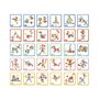Voir la diapositive 4 : Juratoys-Janod Jeu Éducatif Magnétique Moduloform - Livre Interactif avec 30 Cartes Modèles
