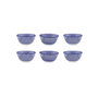Voir la diapositive 1 : BJORN Bol PATTERN Ø12cm - 6 pièces - Dark blue