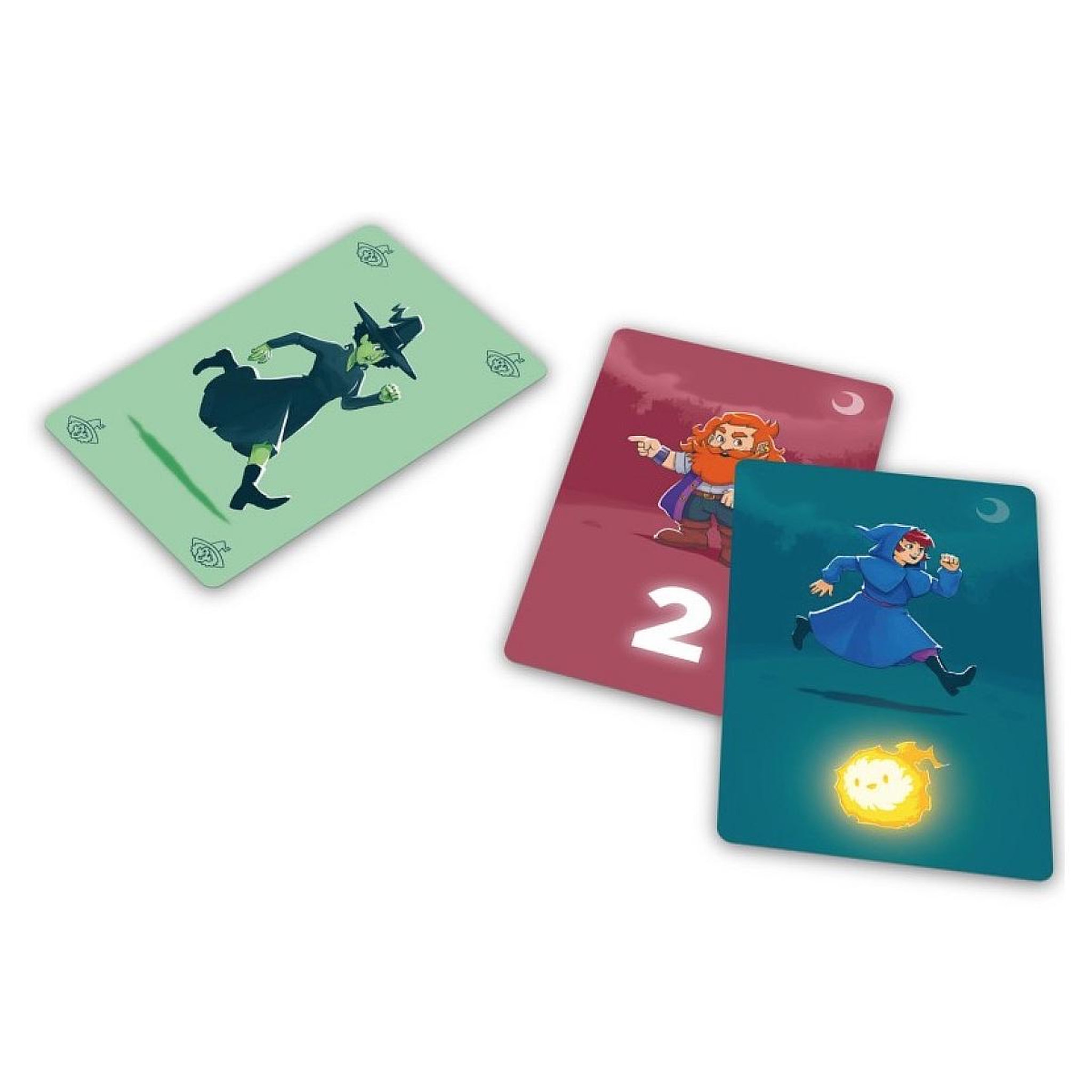 Voir la diapositive 2 : Gigamic La colline aux feux follets - Le jeu de cartes