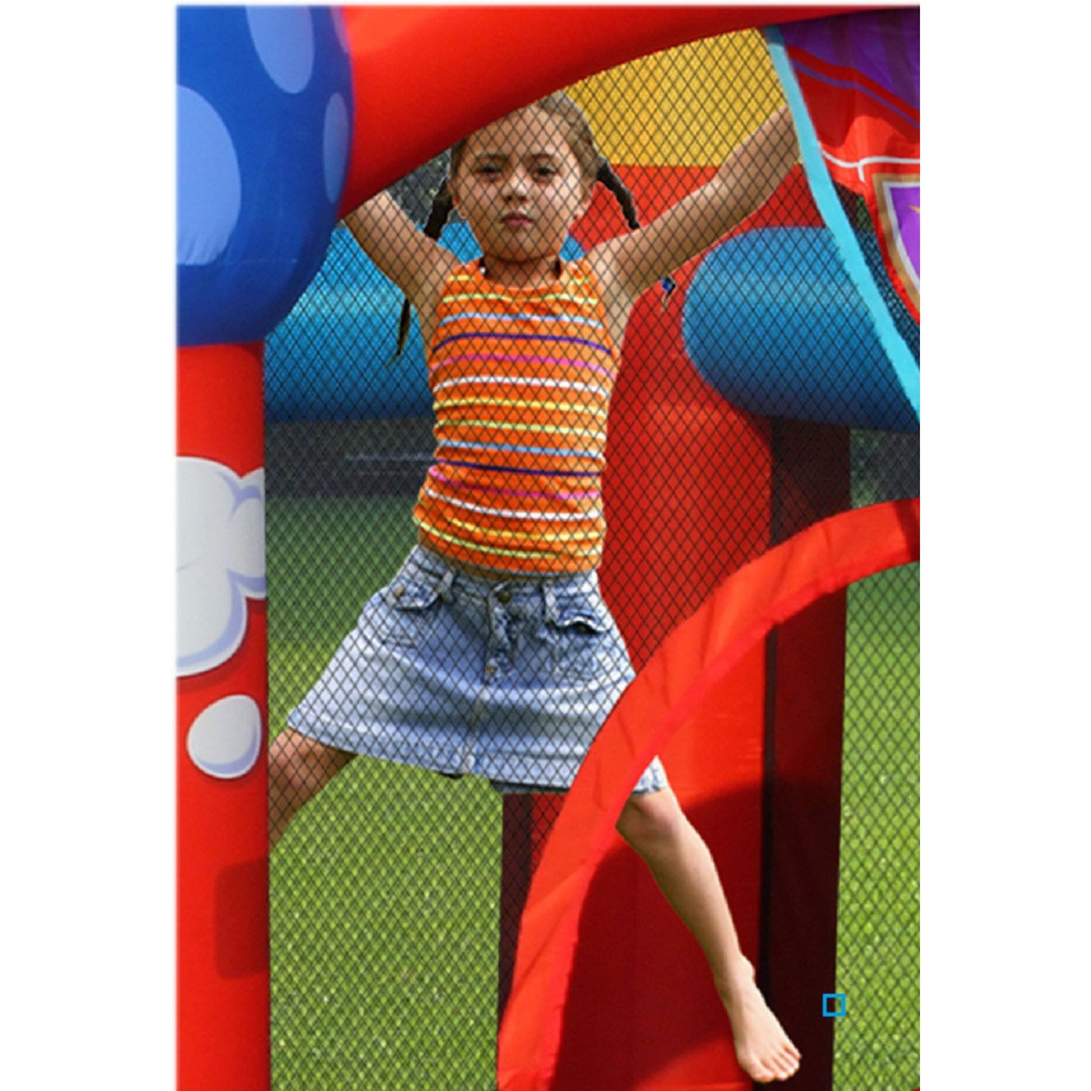 HAPPY HOP Aire de jeux gonflable La quête du dragon