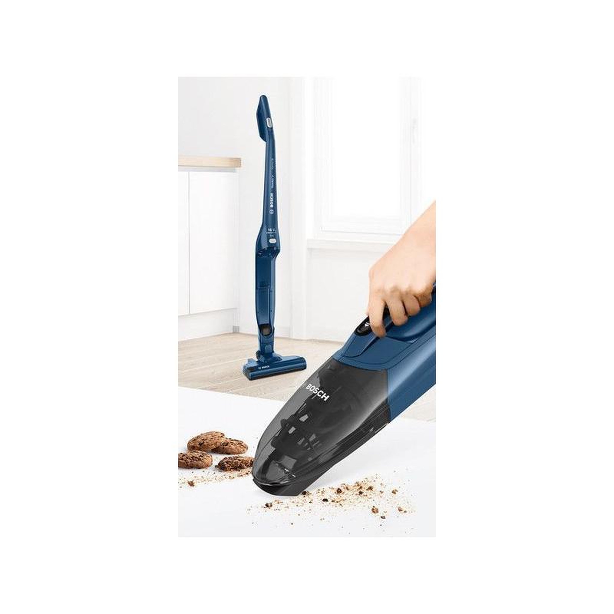Voir la diapositive 4 : BOSCH Aspirateur balai BOSCH BCHF 216 S