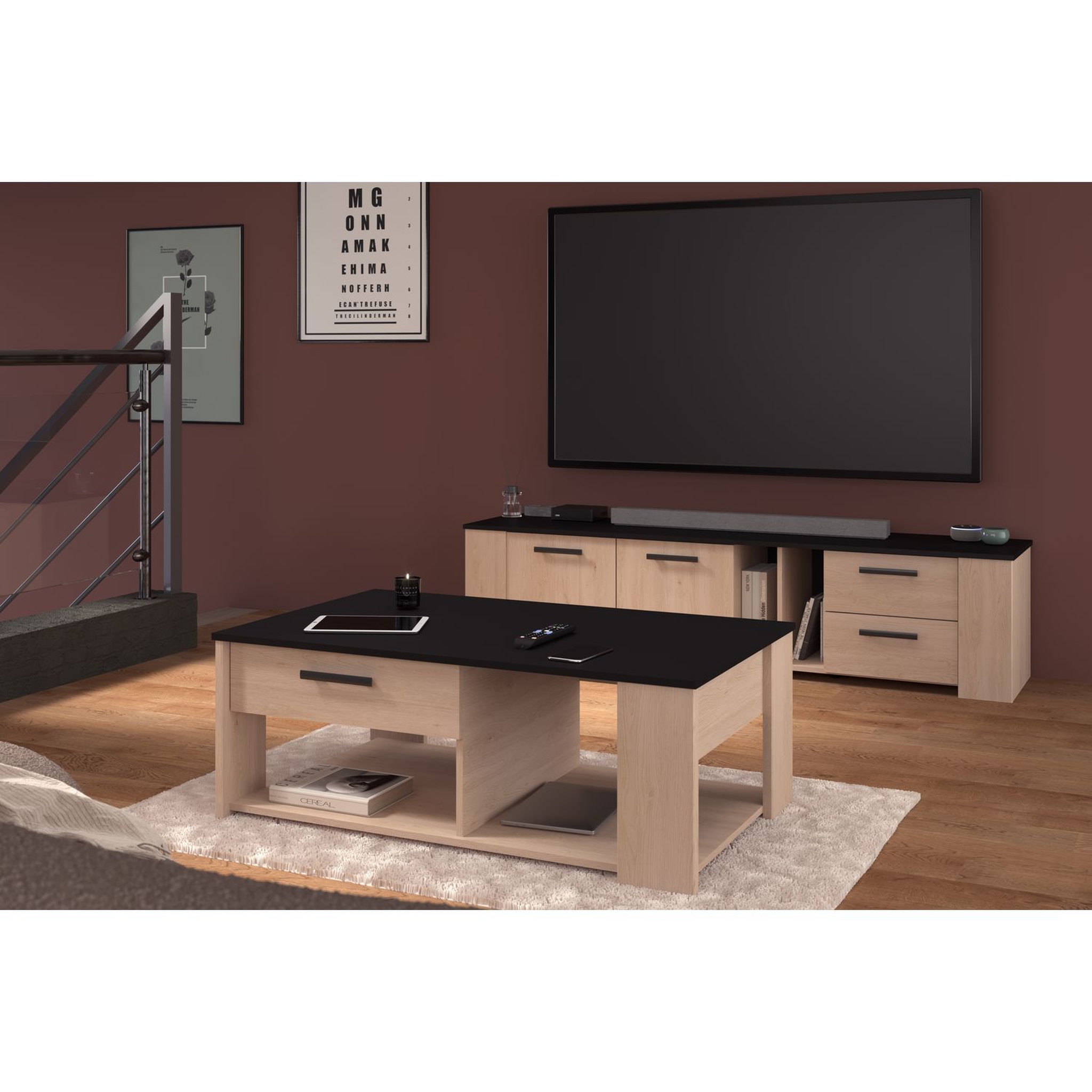Voir la diapositive 5 : Table basse L110cm LOLA