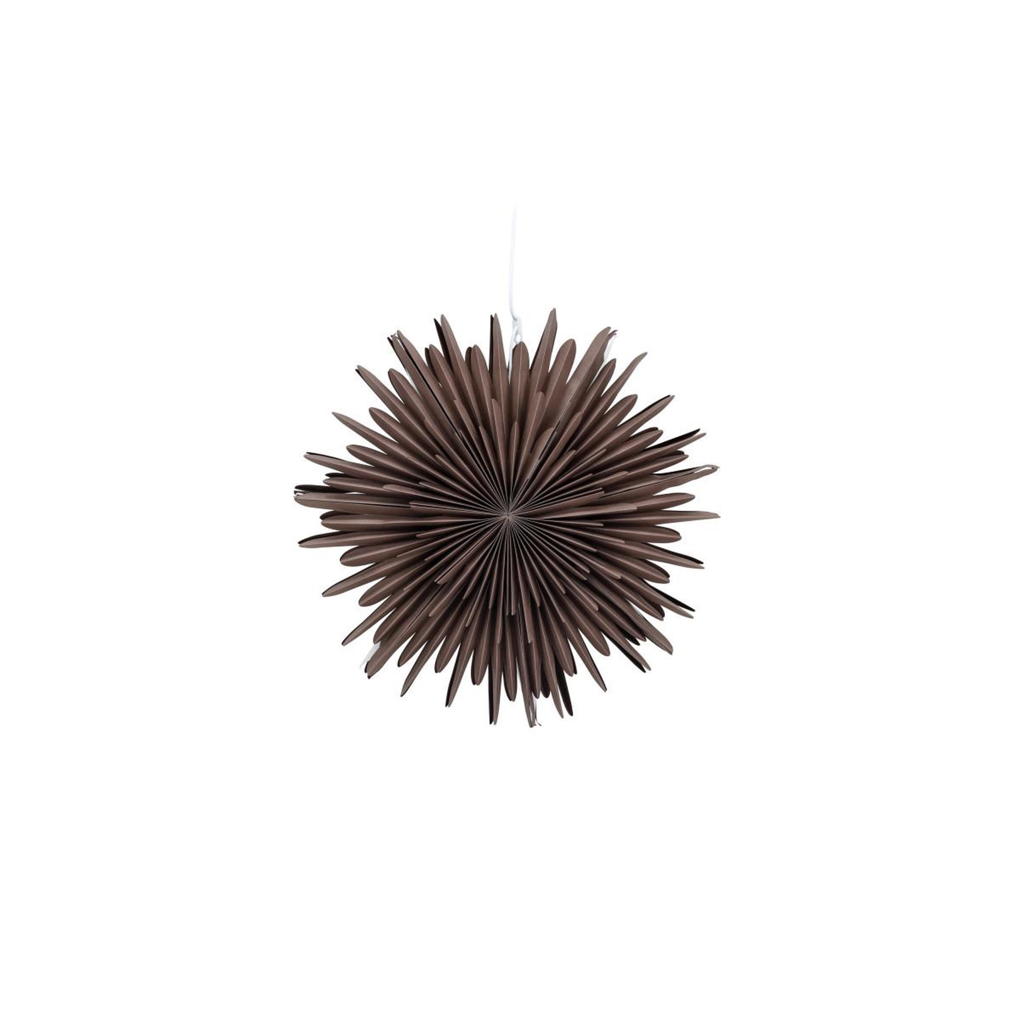 Voir la diapositive 2 : Paris Prix Lampe Suspension Design  Selen  60cm Marron