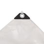 Voir la diapositive 3 : VIDAXL Bache 650 g / m^2 1,5 x 20 m Blanc