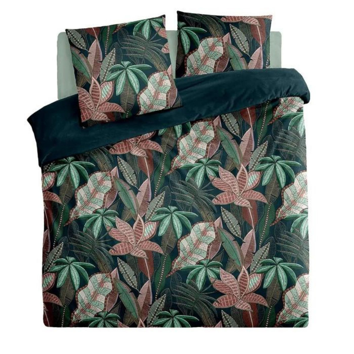 ATMOSPHERA Parure de Lit 3 Pièces  Nikau  240x220cm Vert