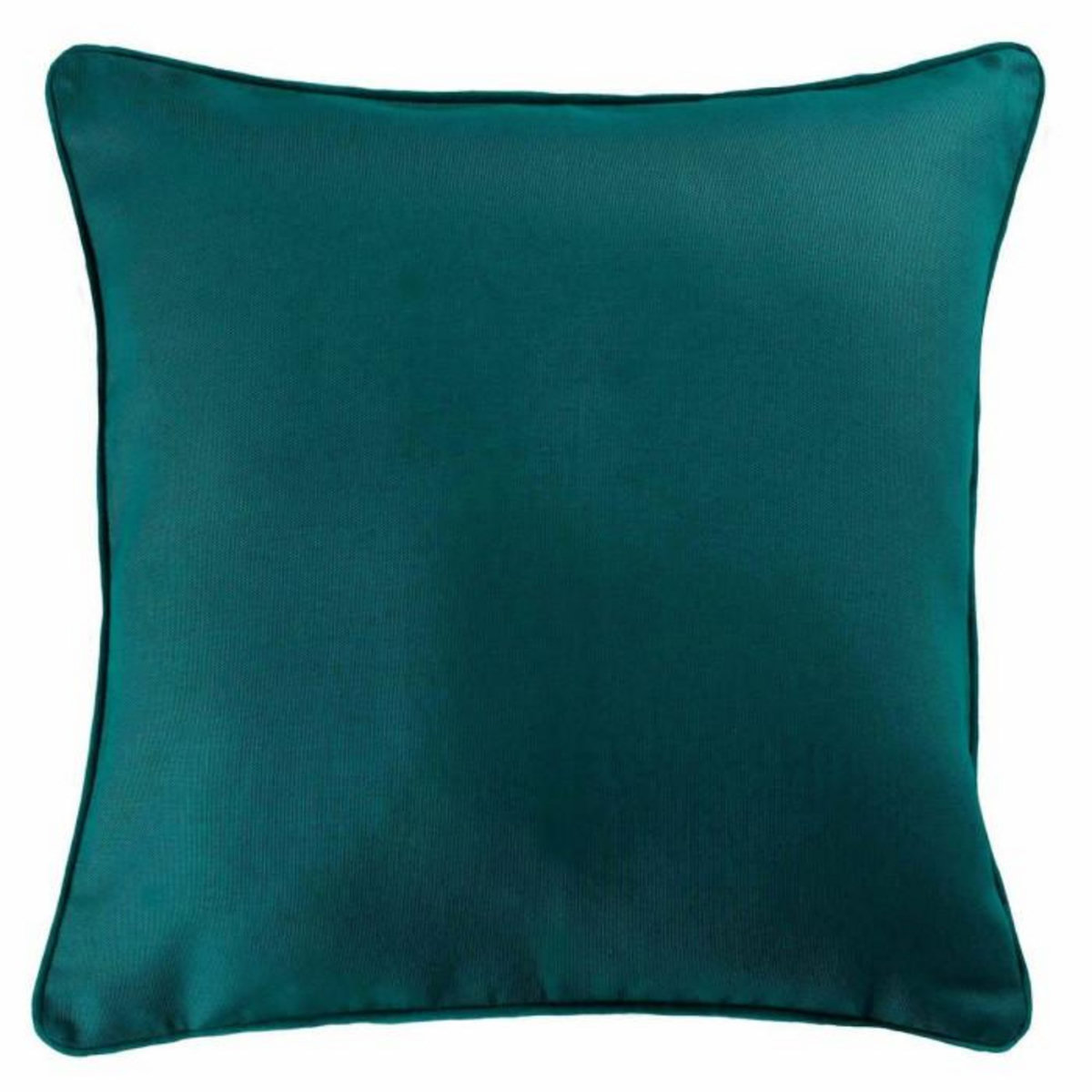Paris Prix Coussin Déco  Panama  60x60cm Vert Emeraude