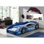 Voir la diapositive 2 : Lit enfant voiture de POLICE 70 x 140 cm
