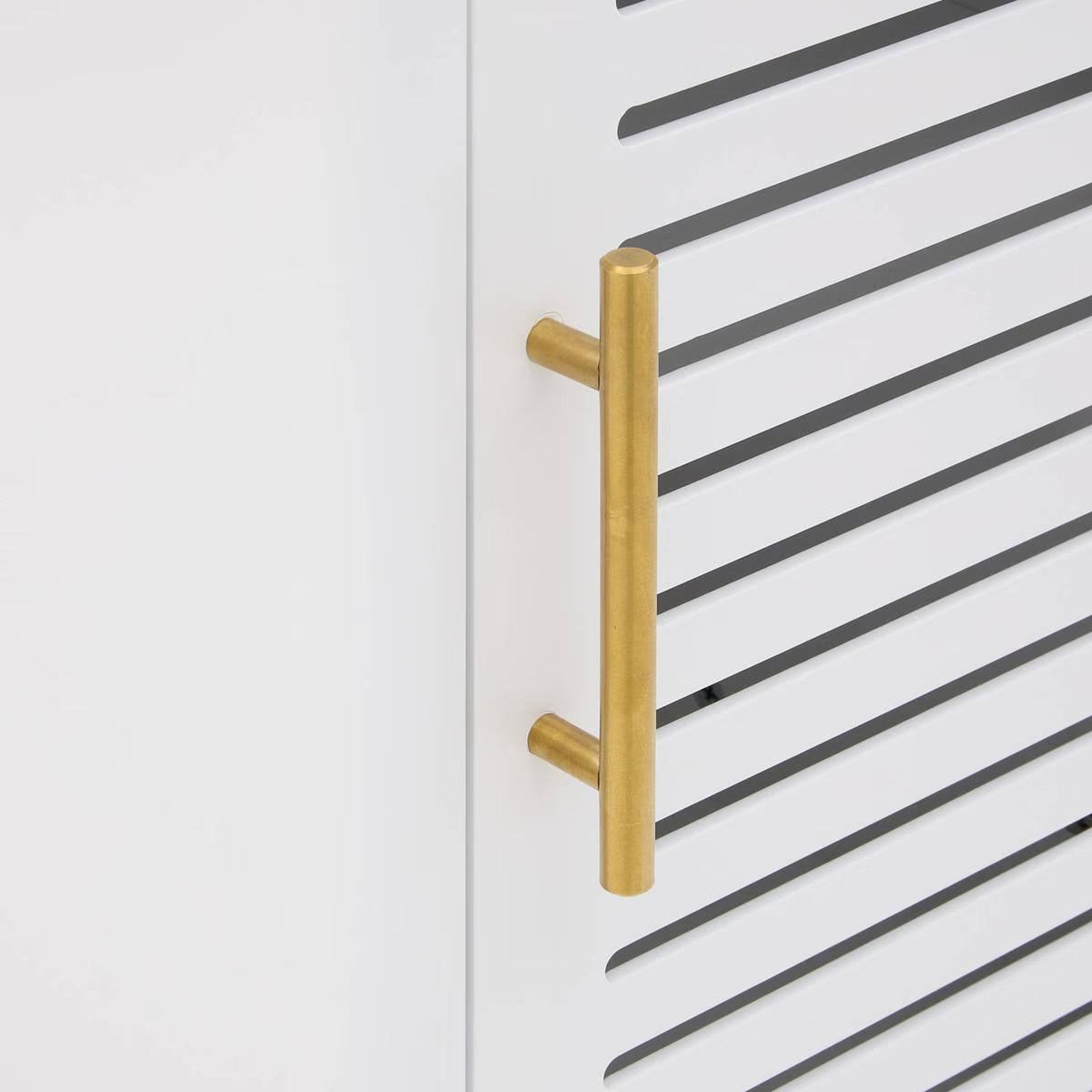 Voir la diapositive 3 : FIVE Meuble bas avec porte  oréa  85cm blanc