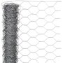 NATURE Nature Grillage metallique hexagonal 1 x 10 m 40 mm Acier galvanise