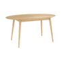 Voir la diapositive 1 : Rendez vous déco Table ovale Eddy 6 personnes en bois