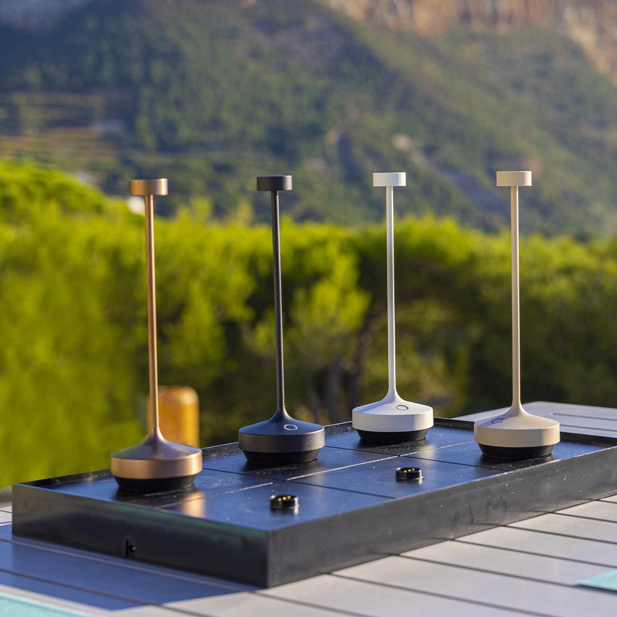 Lumisky Plateau de chargement PLATE Noir Plastique 6 Lampes