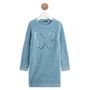 Voir la diapositive 1 : IN EXTENSO Robe tricot papillon fille